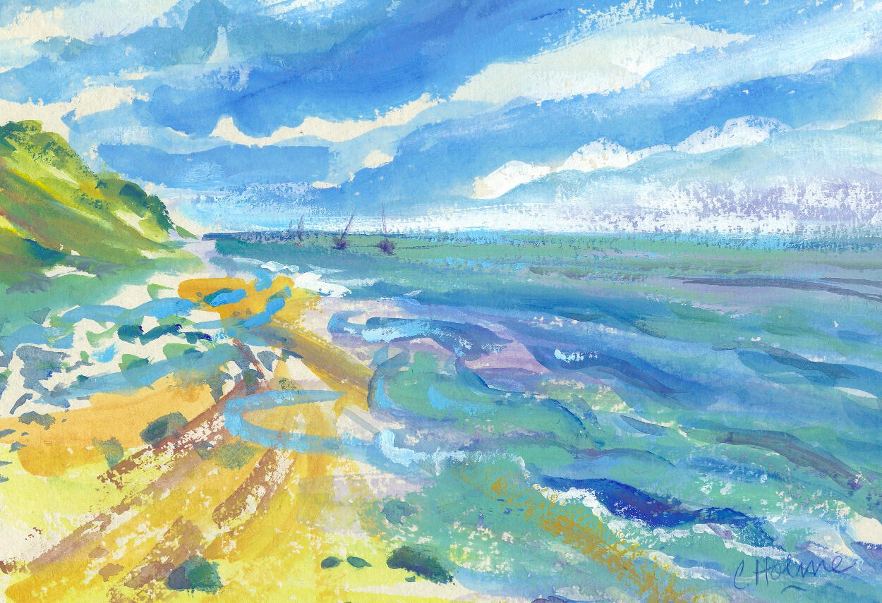 8) Blue Summer View, Thurstaston
