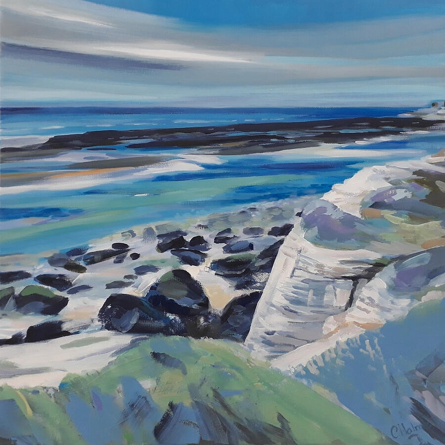 Hilbre, Black Rocks, 2019 SOLD