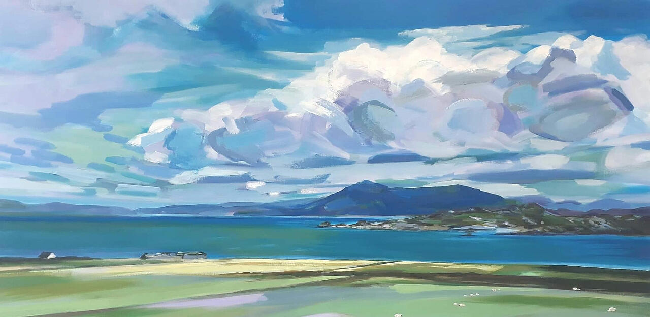 View from Iona, 2020 SOLD/COMMISSION.