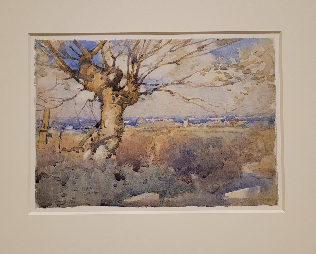 Moniaive by James Paterson, 1880’s. Watercolour over pencil on paper.